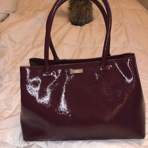 Kate Spade ♠️ maroon handbag